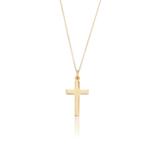 GOLD CROSS NECKLACE